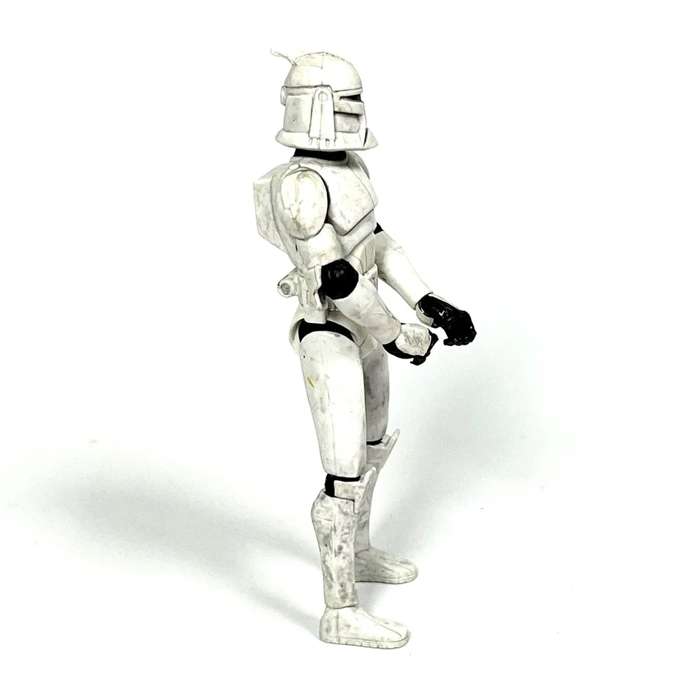 Star Wars Clone Trooper Phase 1 Figure 2008 Clone Wars Weathered Dirty Armor